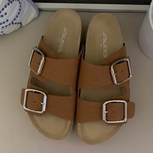 J Slides sandals